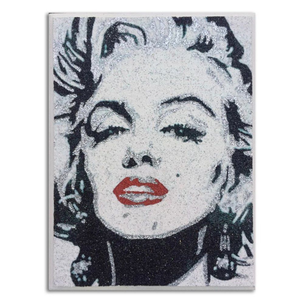 Marilyn Monroe Blonde bombshell Art Icons Glitter